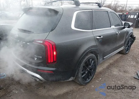 2020 Kia Telluride Sx z USA, uszkodzony, nr VIN 5XYP5DHCXLG019689